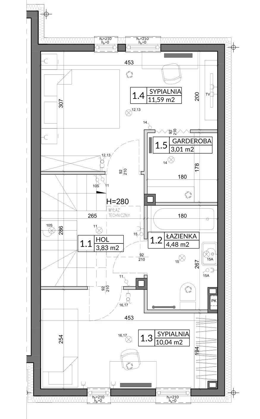 Dom 72,53 m², oferta nr 2, Slow Wilanów, Warszawa, Wilanów, ul. Gratyny