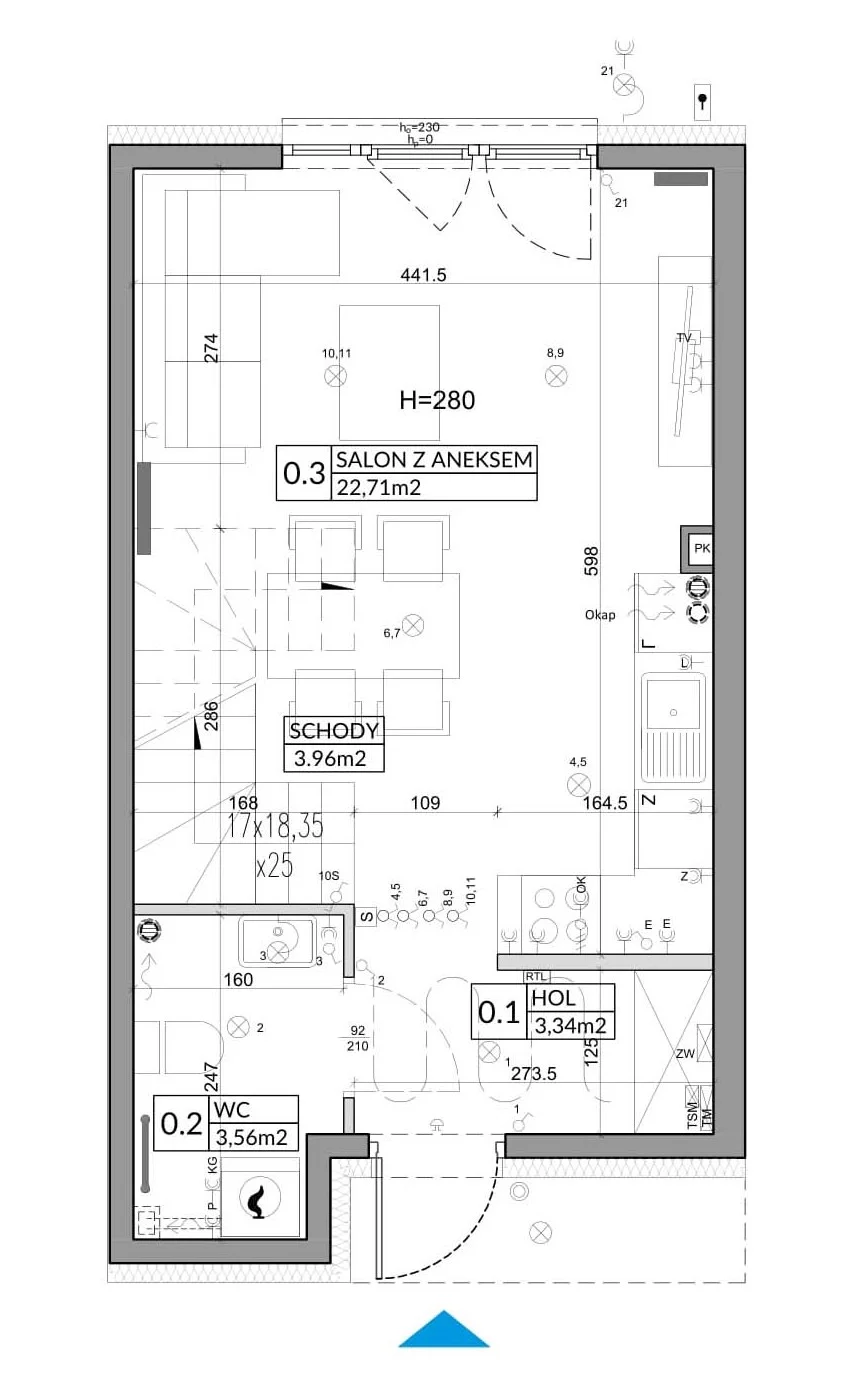 Dom 65,83 m², oferta nr 19B, Nova Magdalenka 6, Słomin, ul. Janczewicka