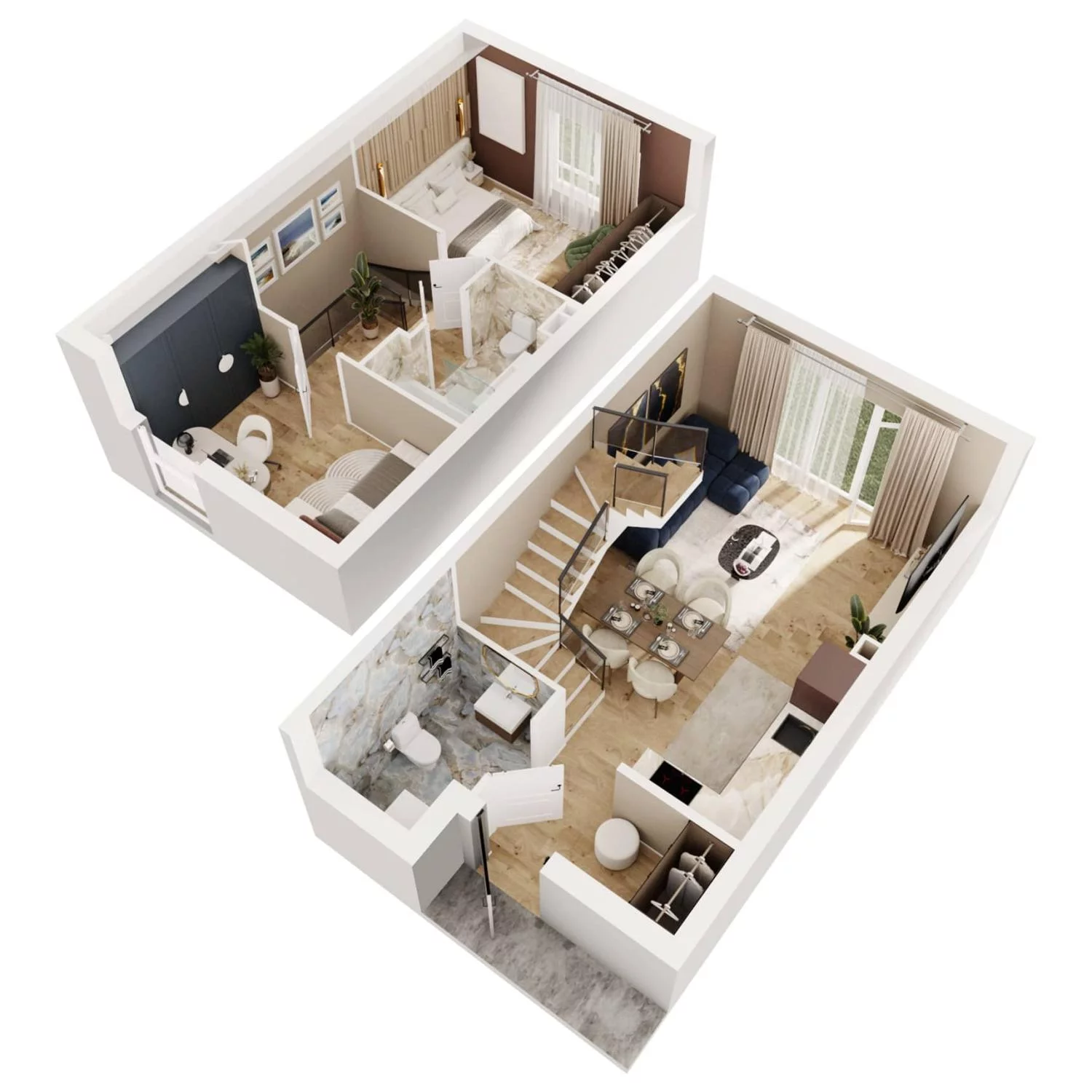 Dom 65,83 m², oferta nr 13B, Nova Magdalenka 7, Słomin, ul. Janczewicka