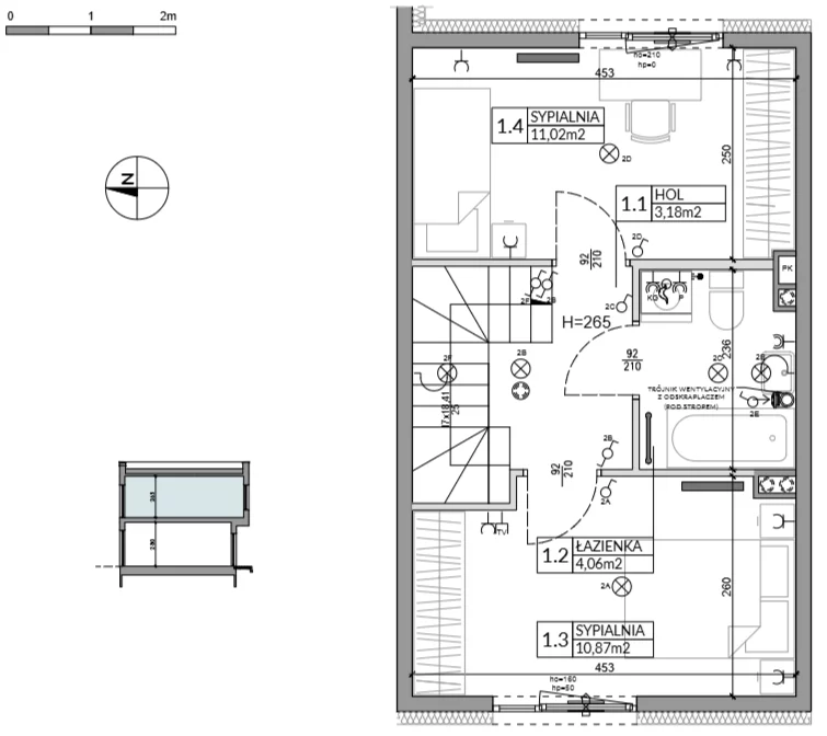 Dom 62,16 m², oferta nr 19, Boska Ksawerowska 2, Łódź, Górna, ul. Mały Skręt