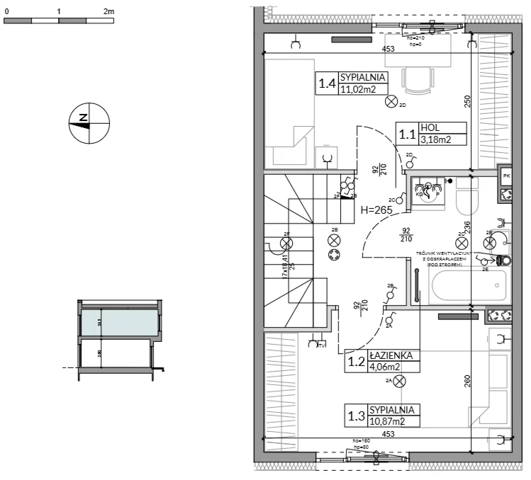 Dom 62,16 m², oferta nr 27, Boska Ksawerowska 2, Łódź, Górna, ul. Mały Skręt