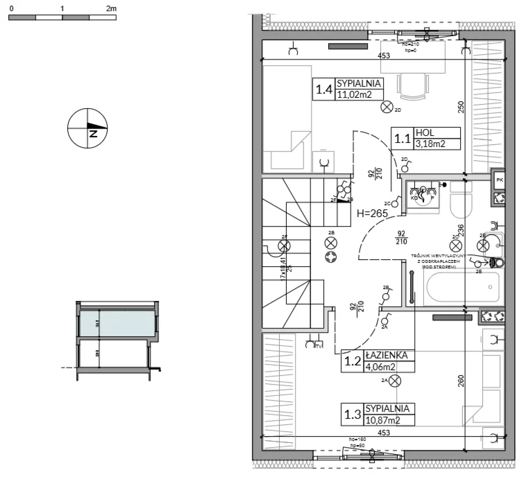 Dom 62,16 m², oferta nr 30, Boska Ksawerowska 2, Łódź, Górna, ul. Mały Skręt