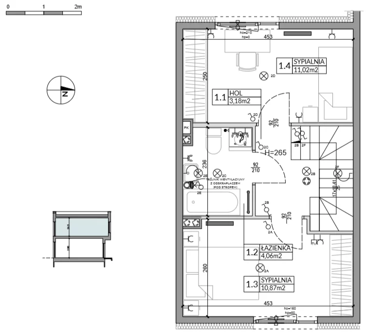 Dom 62,16 m², oferta nr 31, Boska Ksawerowska 2, Łódź, Górna, ul. Mały Skręt