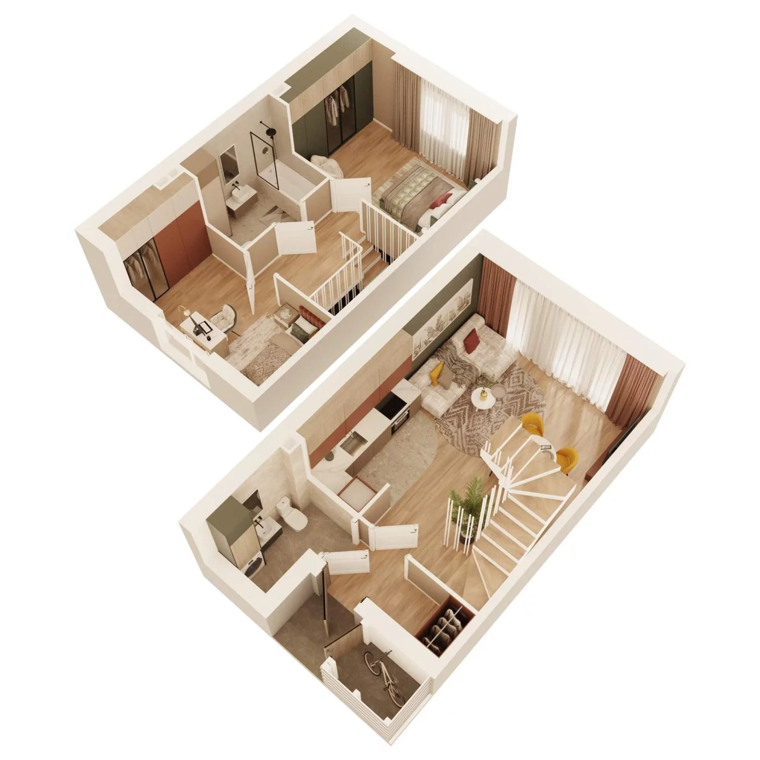 Dom 68,29 m², oferta nr 15A, Osiedle Słoneczne, Sulejówek, ul. Szklarniowa