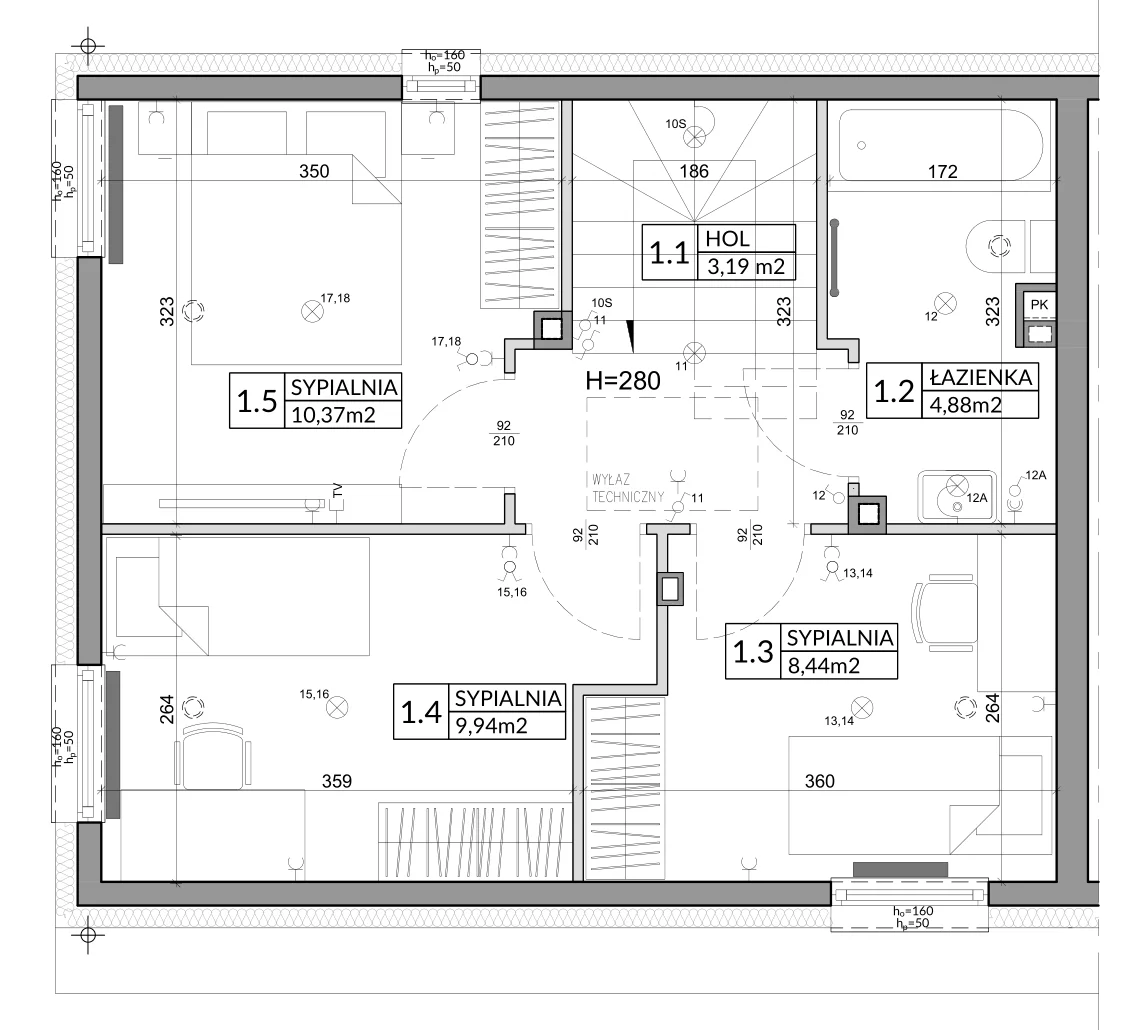 Dom 79,98 m², oferta nr 3, Slow Wilanów, Warszawa, Wilanów, ul. Gratyny