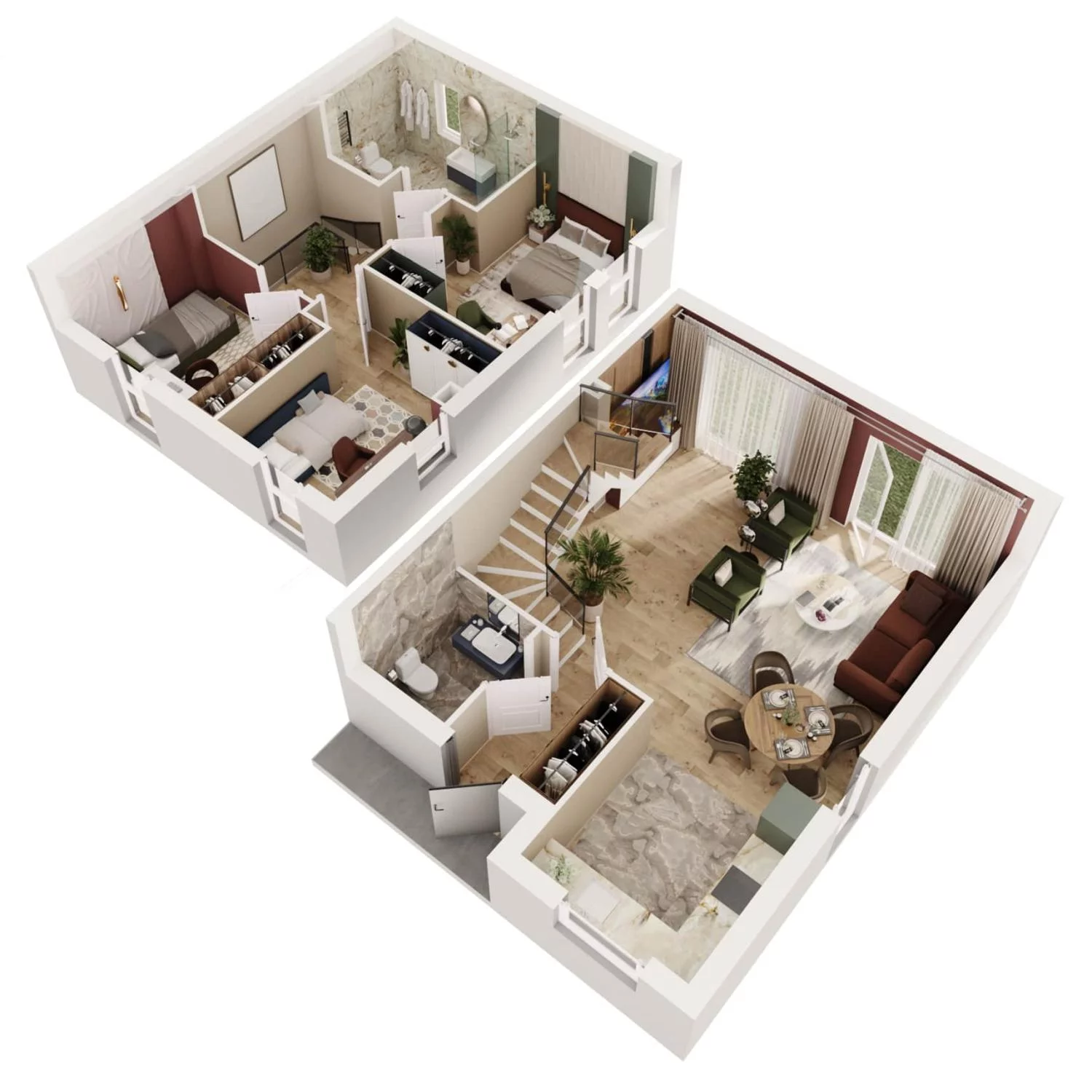 Dom 93,95 m², oferta nr 8A, Nova Magdalenka 7, Słomin, ul. Janczewicka