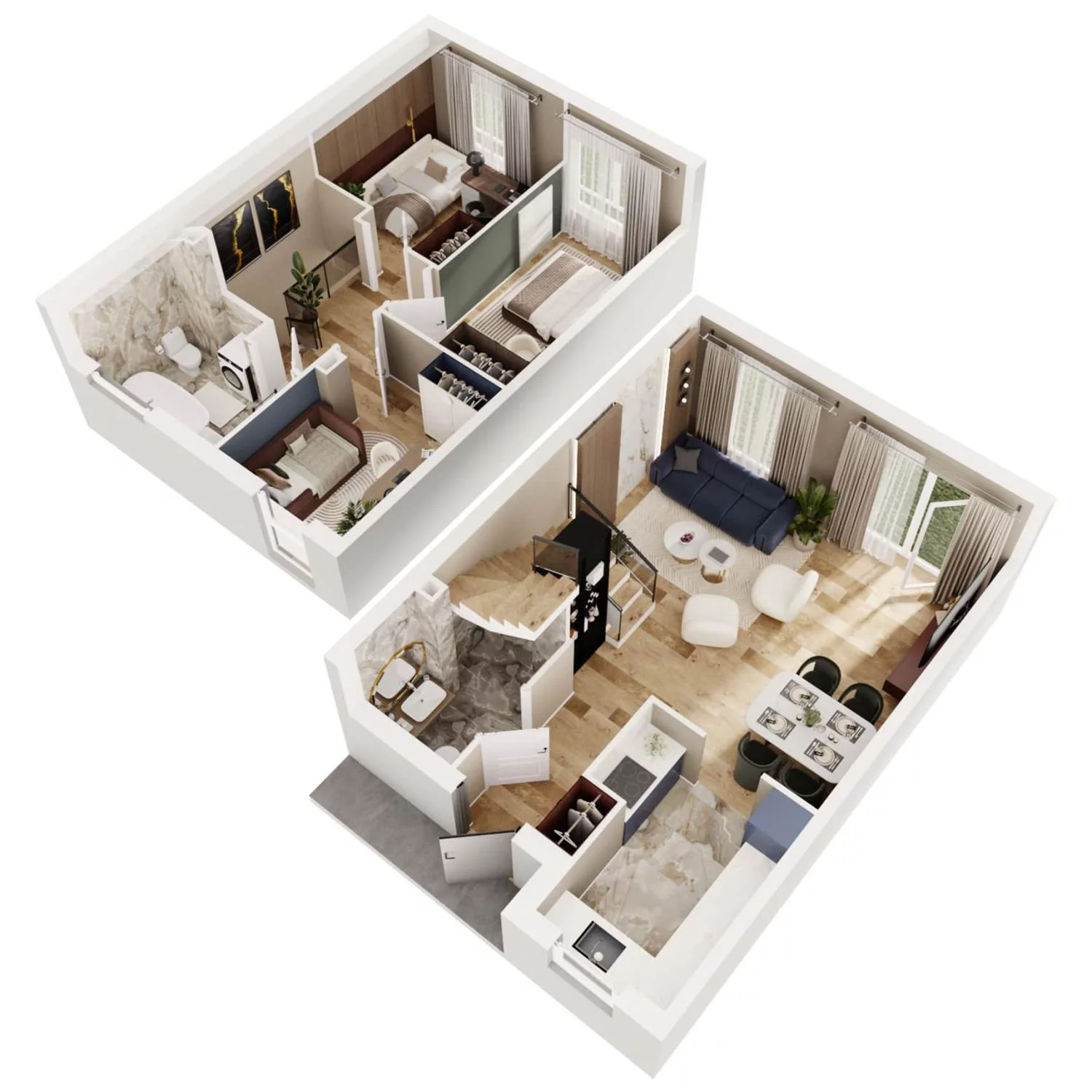 Dom 83,33 m², oferta nr 33A, Nova Magdalenka 7, Słomin, ul. Janczewicka