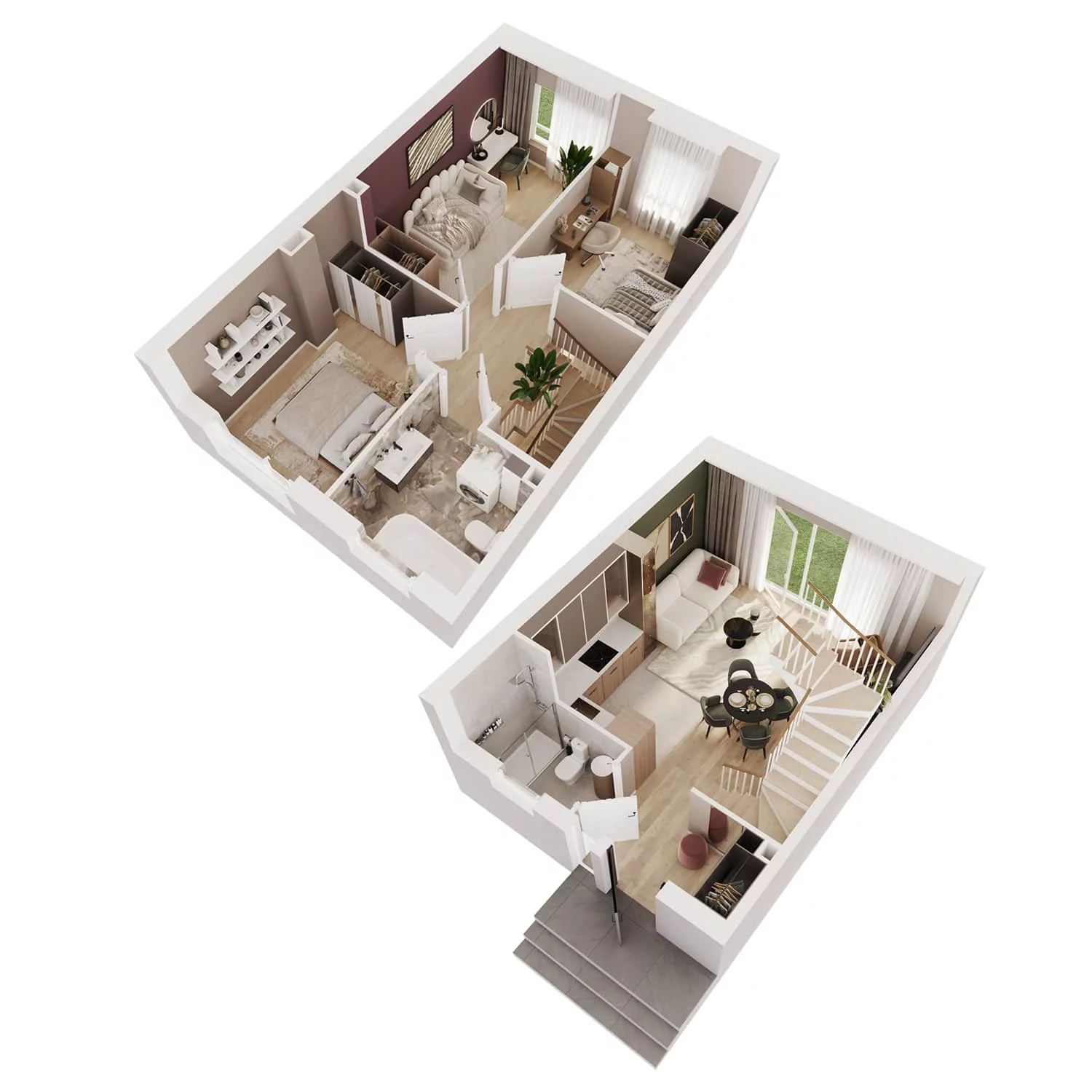 Dom 74,84 m², oferta nr 29, Boska Ksawerowska 2, Łódź, Górna, ul. Mały Skręt