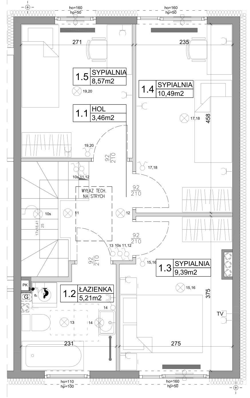 Mieszkanie 74,95 m², parter, oferta nr 21, Boska Ksawerowska, Łódź, Górna, ul. Pabianicka