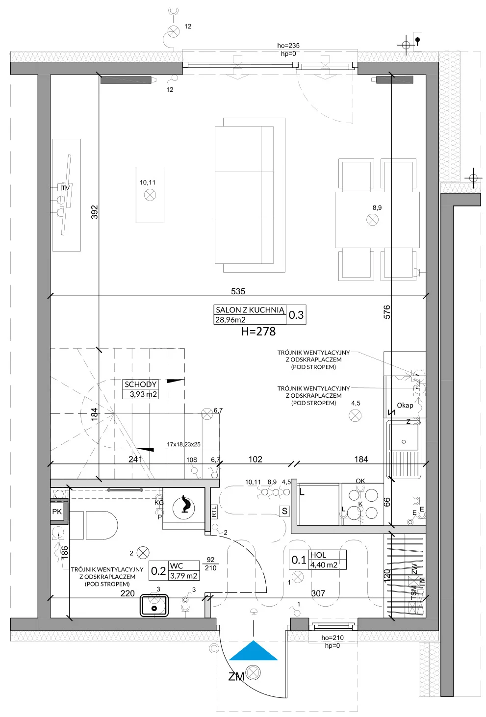 Dom 79,06 m², oferta nr 4B, Osiedle Słoneczne, Sulejówek, ul. Szklarniowa