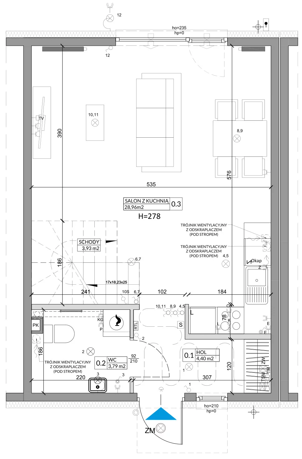 Dom 79,06 m², oferta nr 7B, Osiedle Słoneczne, Sulejówek, ul. Szklarniowa