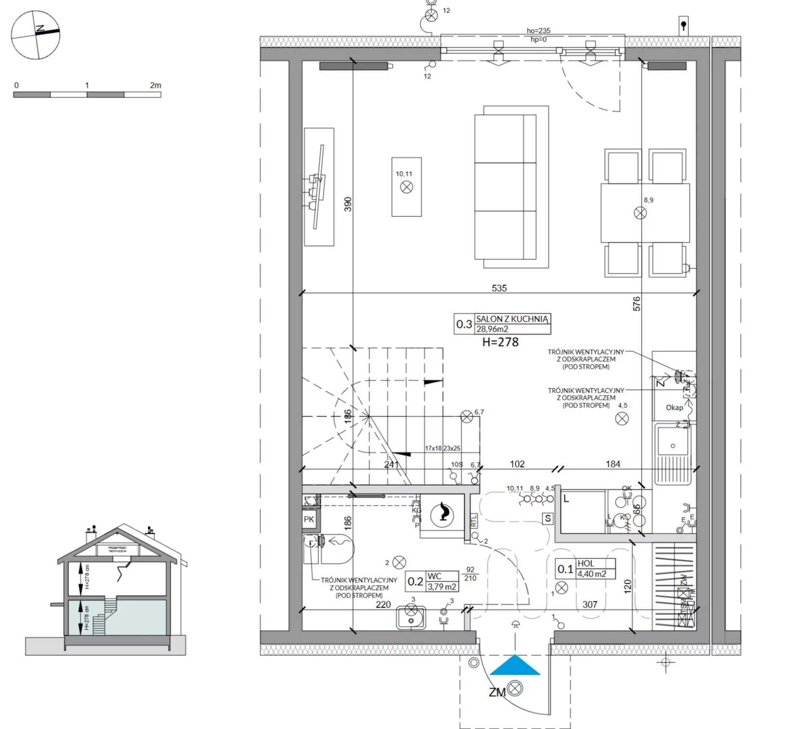 Dom 79,04 m², oferta nr 13B, Osiedle Słoneczne, Sulejówek, ul. Szklarniowa