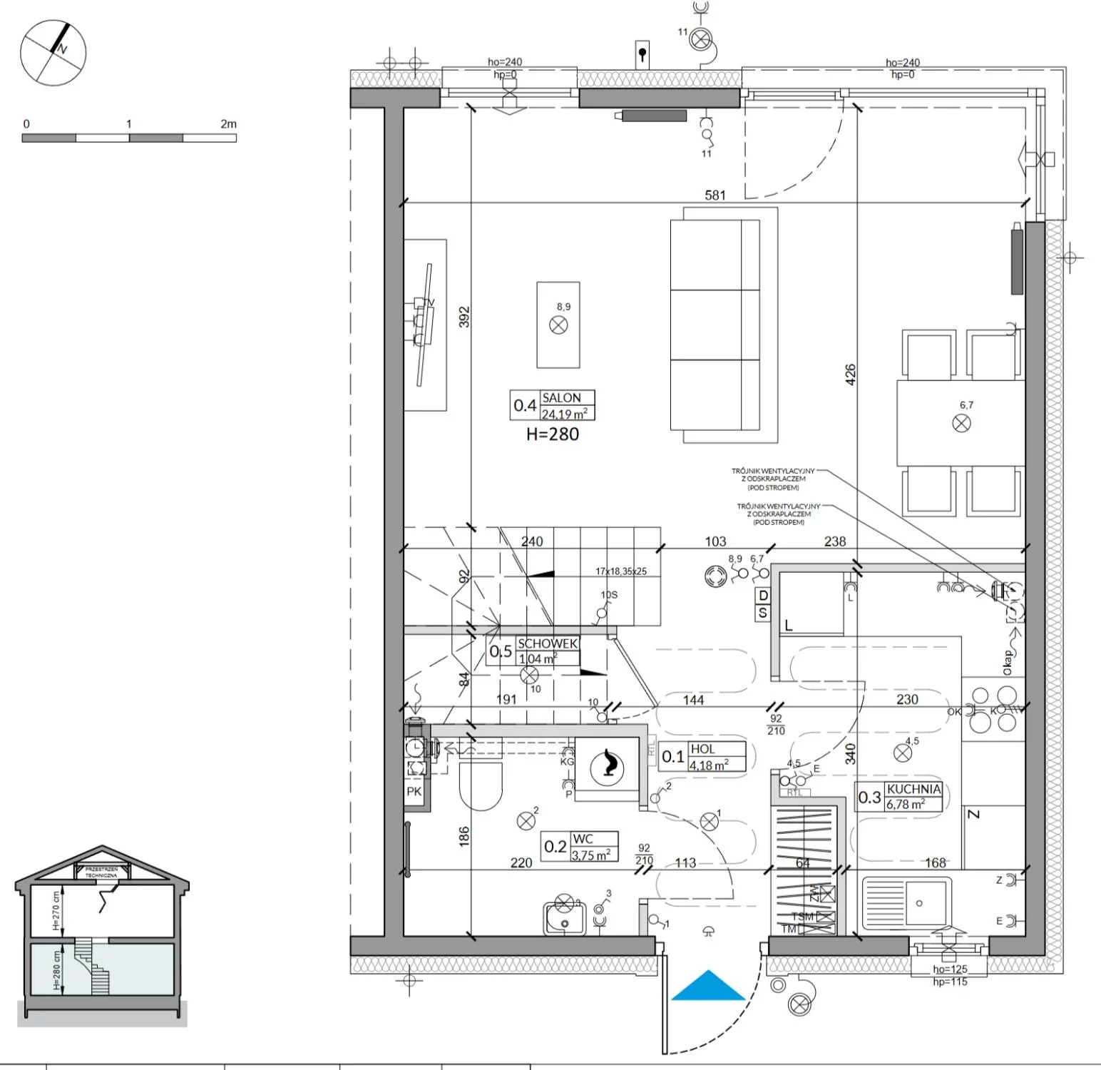 Dom 85,90 m², oferta nr 28B, Zielono Mi 2, Podolszyn, ul. Zielona