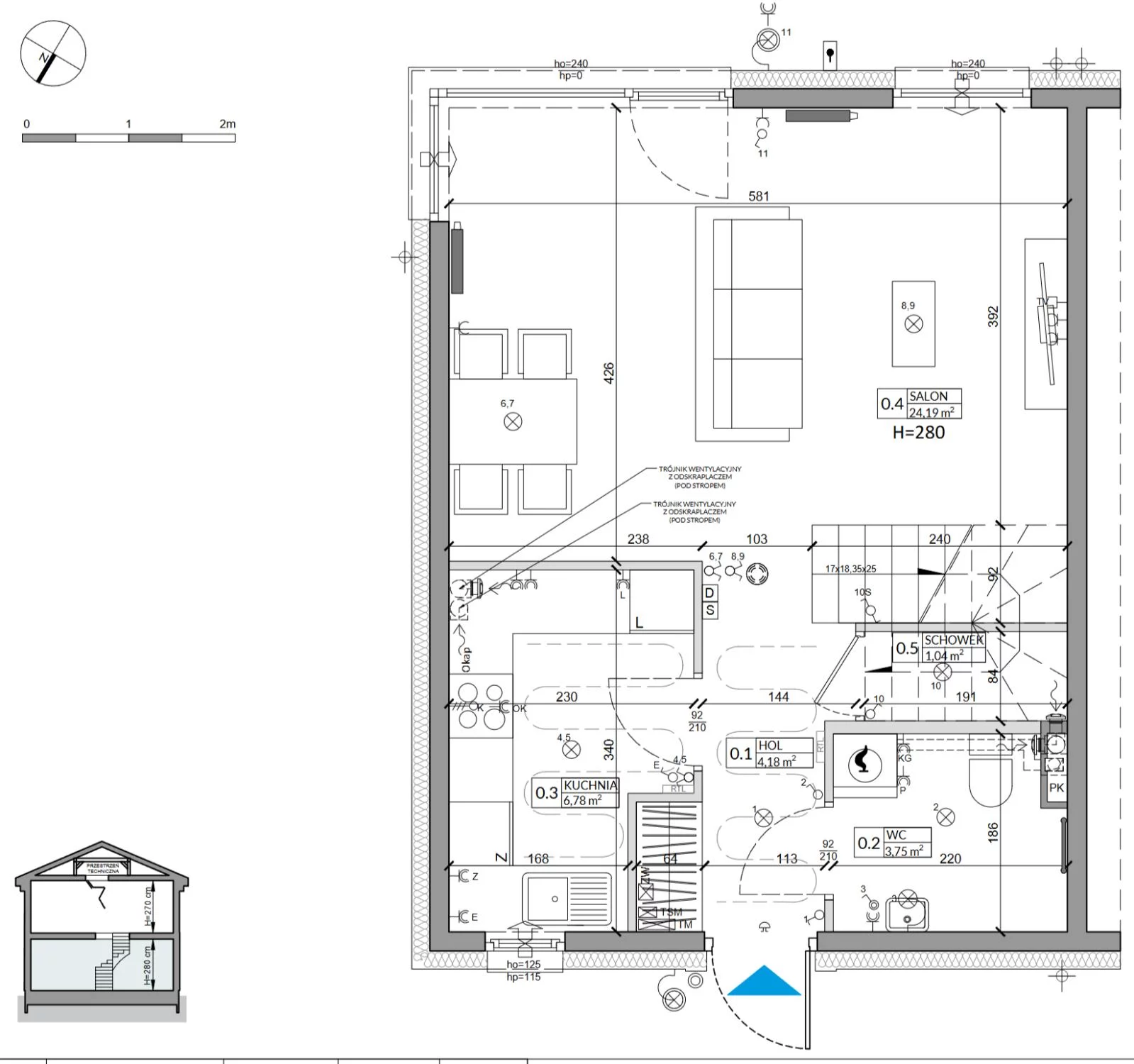 Dom 85,90 m², oferta nr 29A, Zielono Mi 2, Podolszyn, ul. Zielona