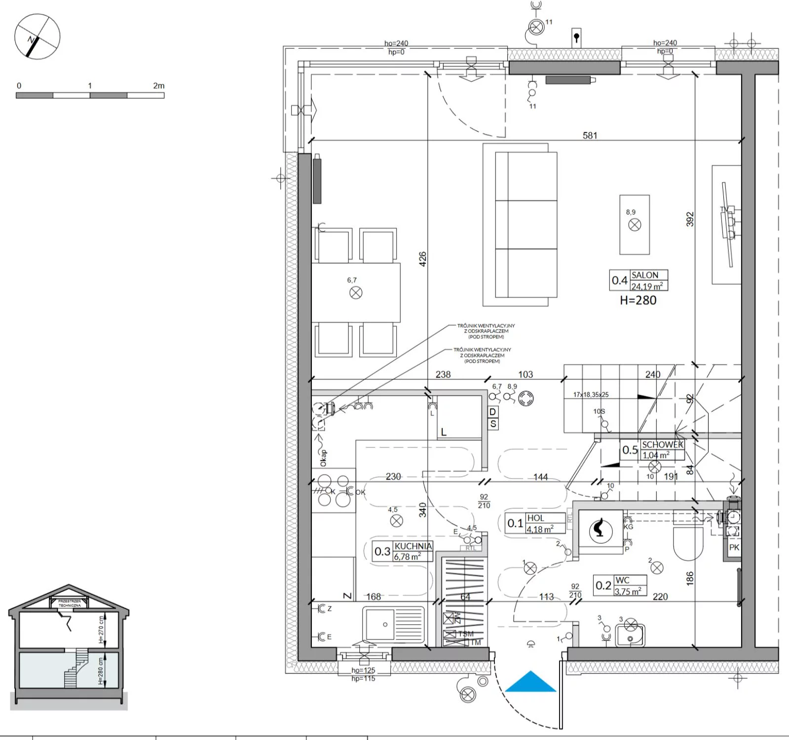 Dom 85,90 m², oferta nr 33A, Zielono Mi 2, Podolszyn, ul. Zielona