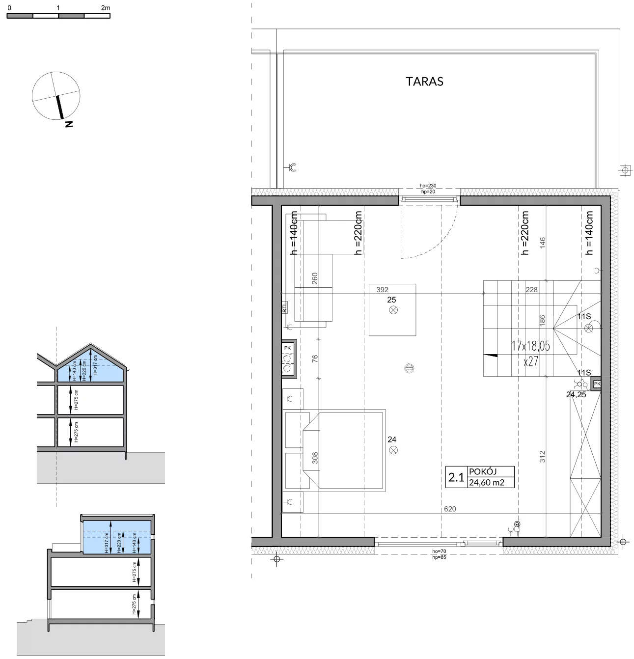 Dom 141,74 m², oferta nr 5B, Wille przy Lesie, Jazgarzewszczyzna, ul. Krzywa