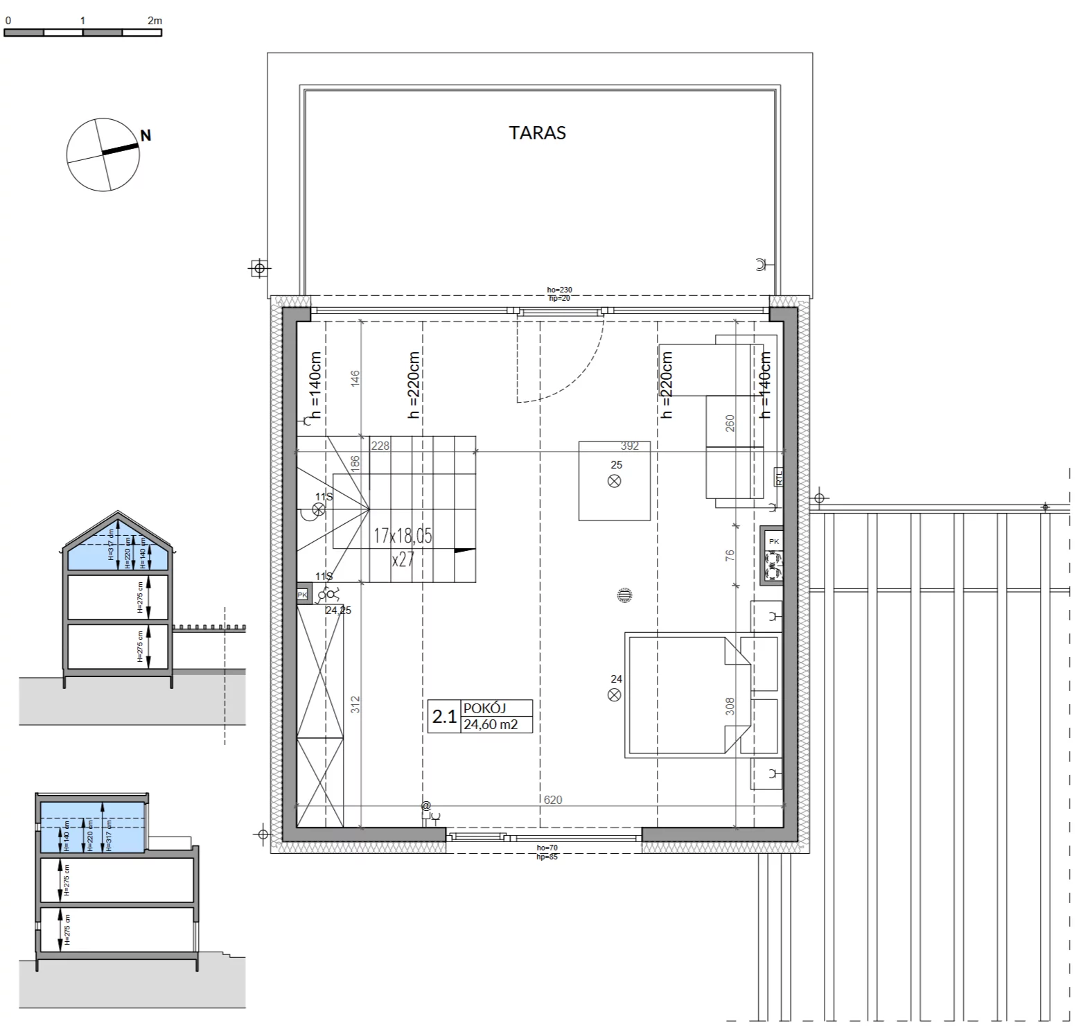 Dom 143,34 m², oferta nr 11A, Wille przy Lesie, Jazgarzewszczyzna, ul. Krzywa