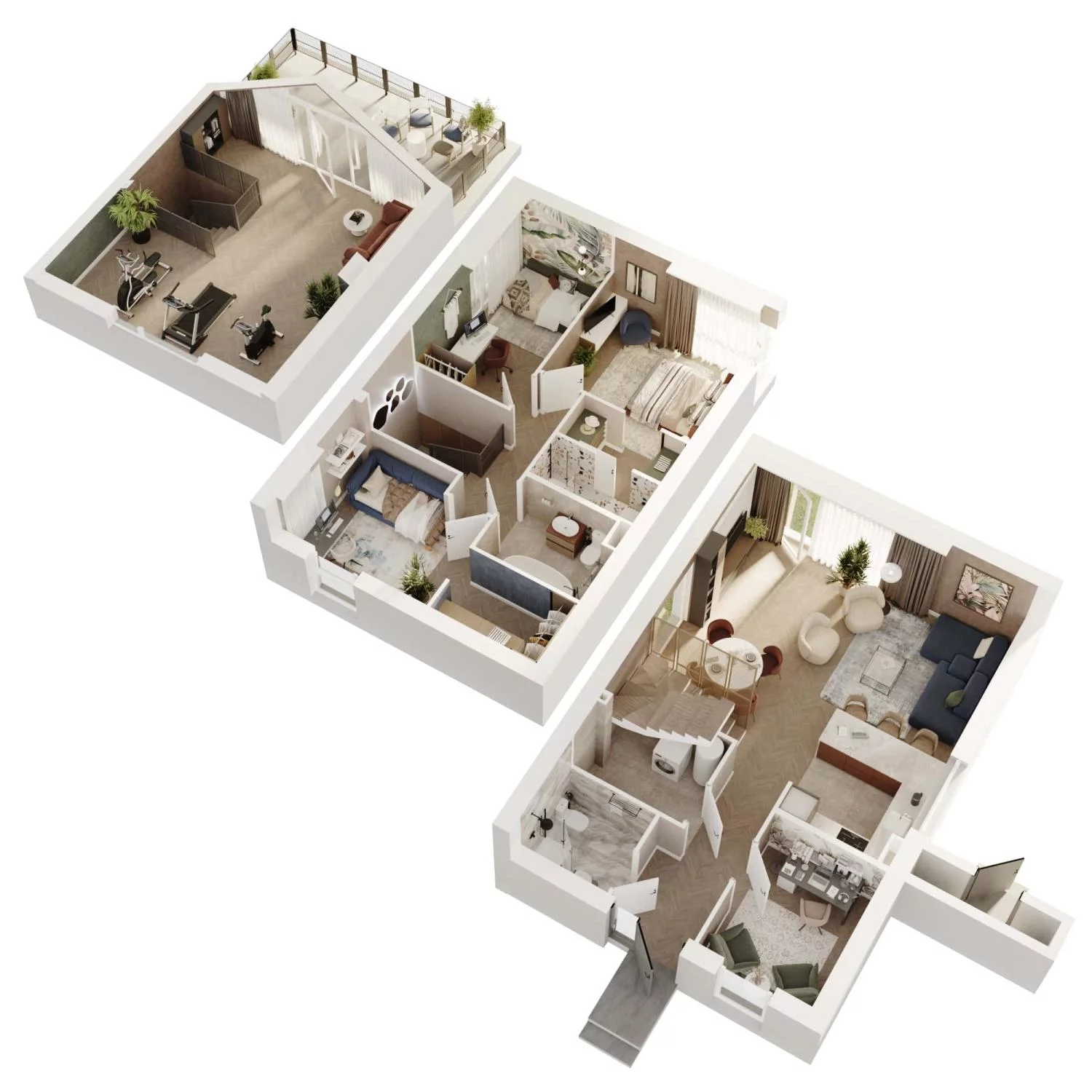 Dom 143,34 m², oferta nr 11A, Wille przy Lesie, Jazgarzewszczyzna, ul. Krzywa