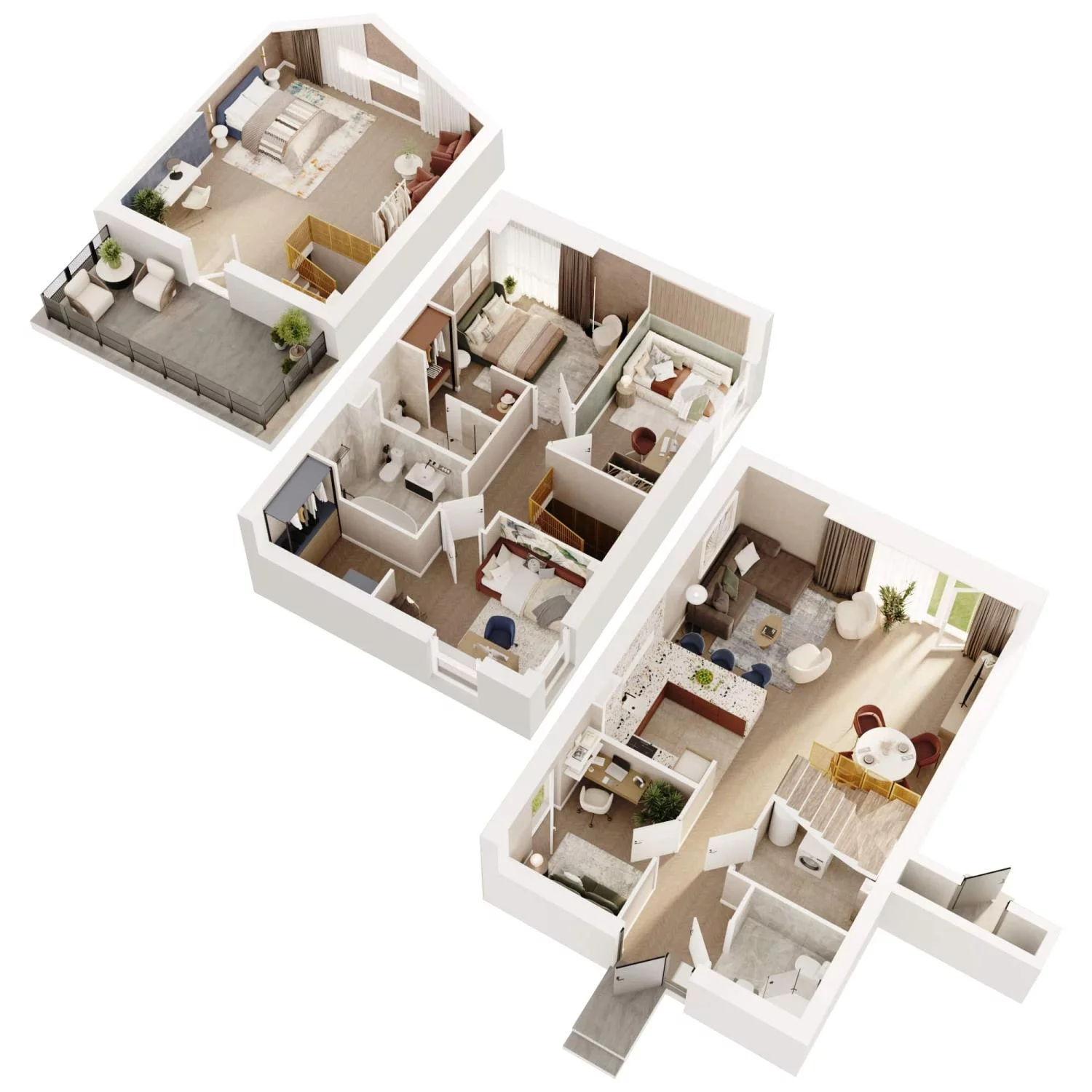 Dom 144,64 m², oferta nr 14A, Wille przy Lesie, Jazgarzewszczyzna, ul. Krzywa