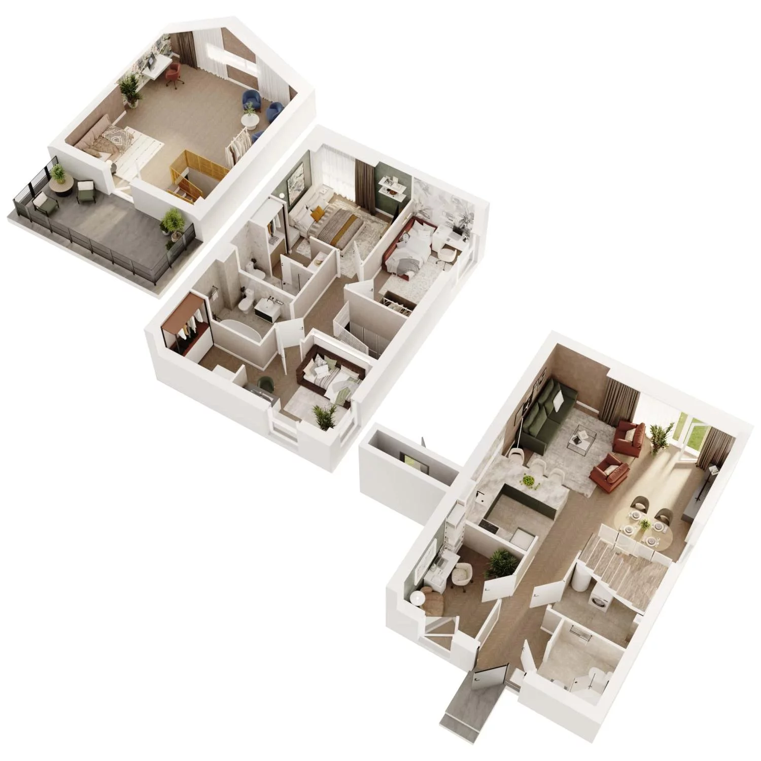 Dom 144,64 m², oferta nr 14B, Wille przy Lesie, Jazgarzewszczyzna, ul. Krzywa