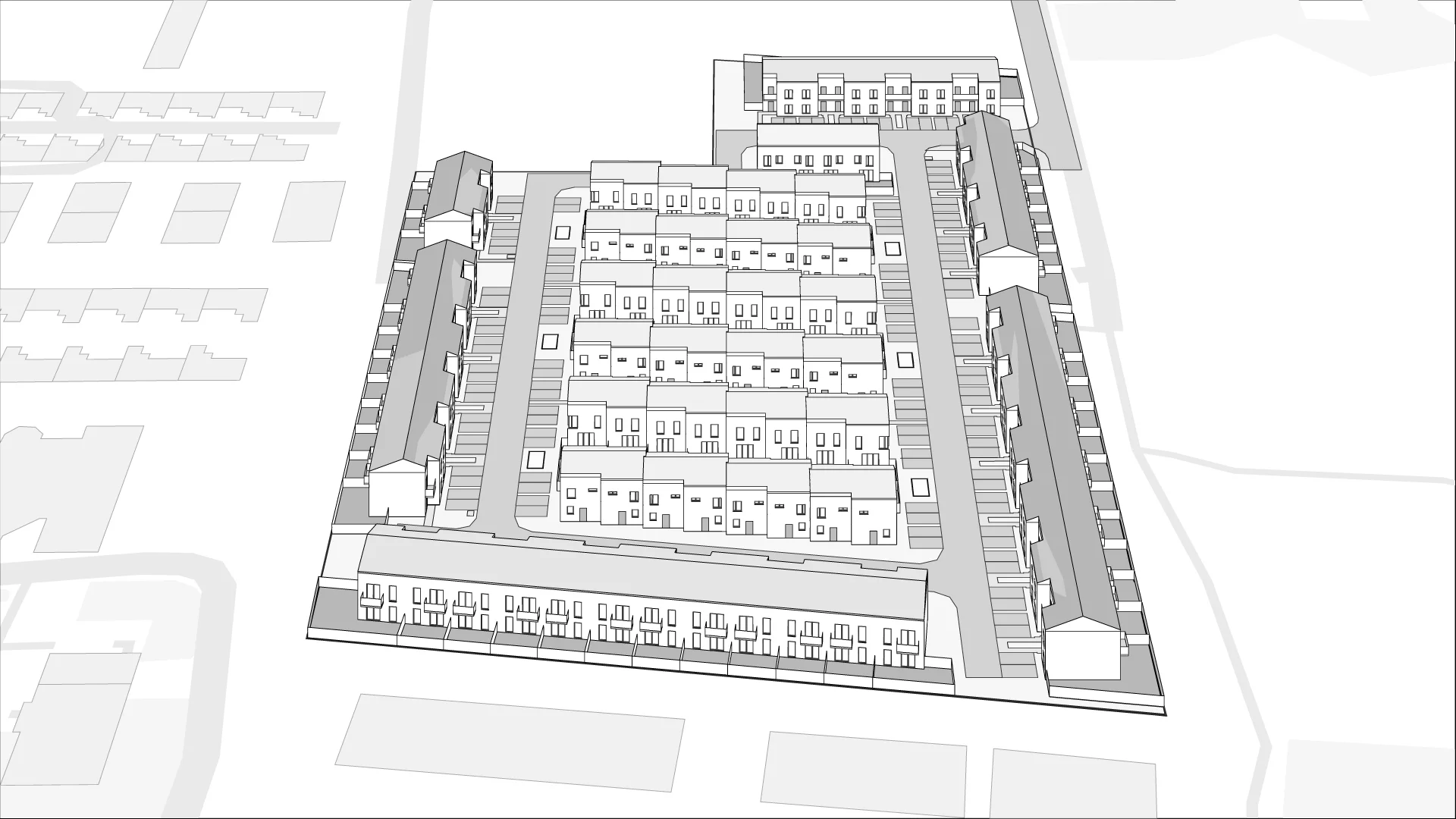 Wirtualna makieta 3D inwestycji Manufaktura Marki