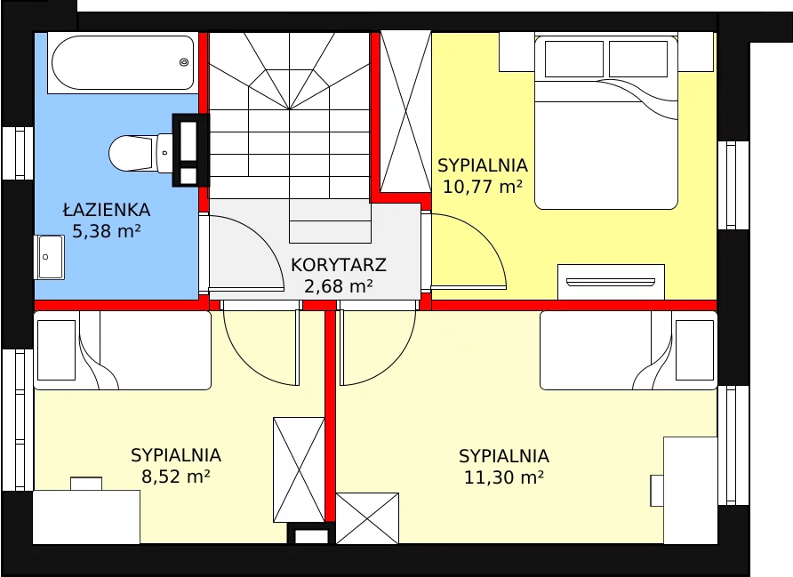 Dom 85,87 m², oferta nr 16B, Zielono Mi, Podolszyn, ul. Zielona