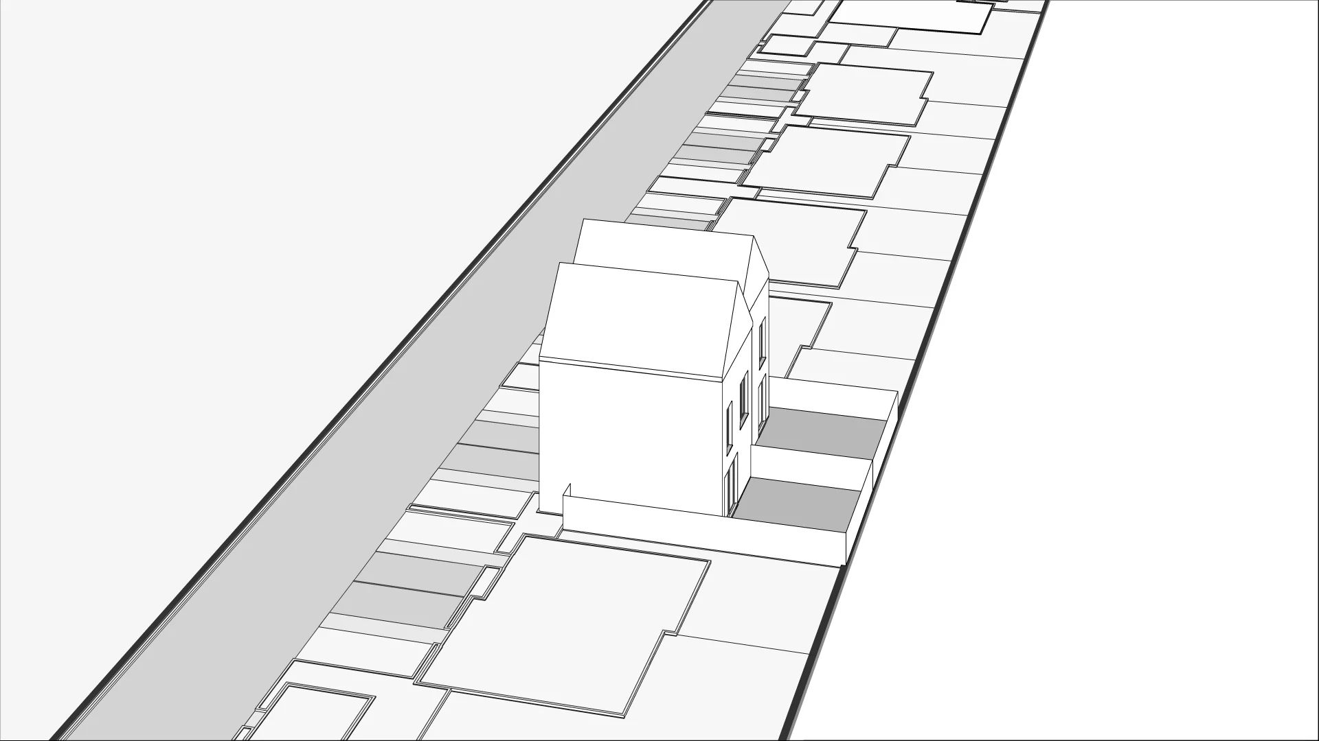 Wirtualna makieta 3D domu 85.87 m², 19A