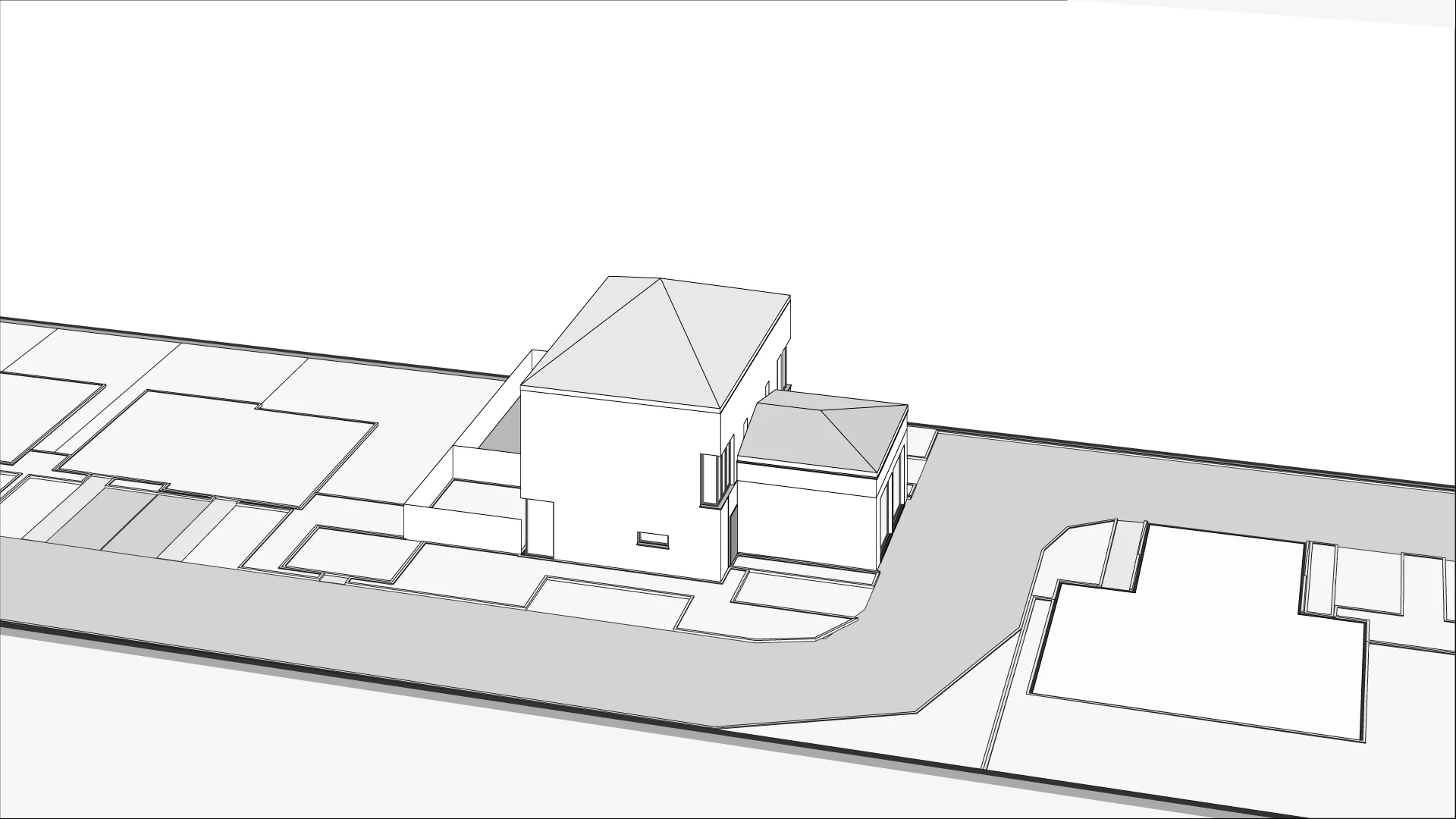 Wirtualna makieta 3D domu 76.58 m², 21A