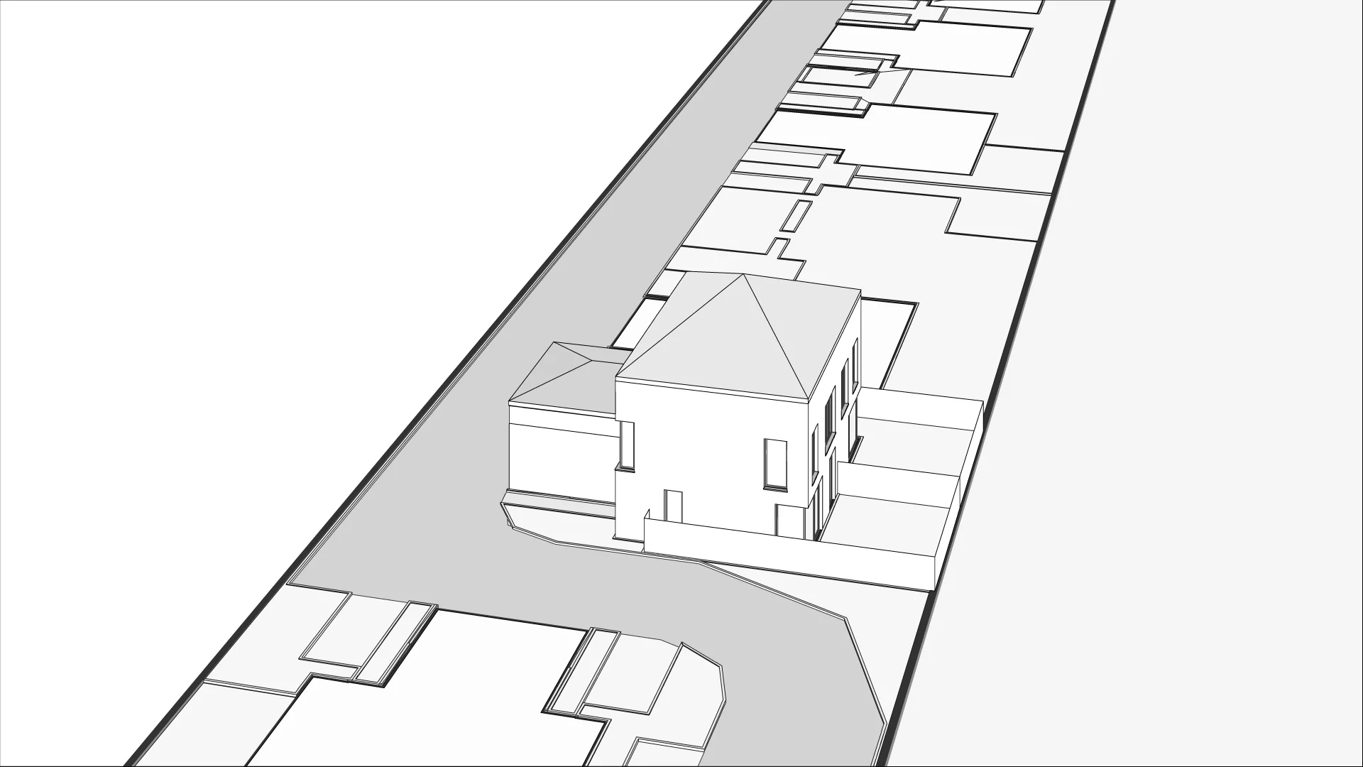 Wirtualna makieta 3D domu 76.58 m², 22A