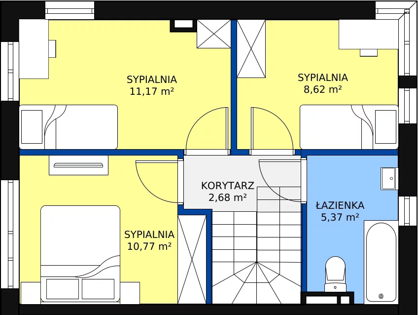 Dom 85,96 m², oferta nr 22B, Zielono Mi, Podolszyn, ul. Zielona