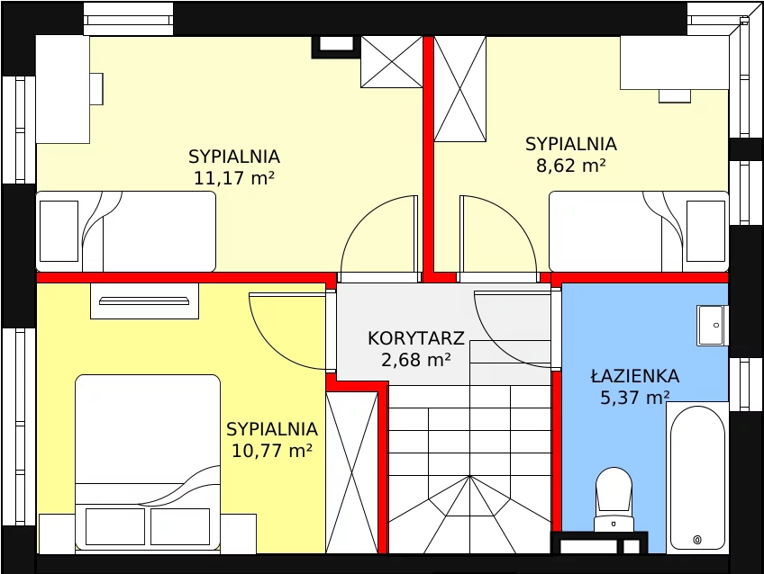 Dom 85,96 m², oferta nr 26B, Zielono Mi, Podolszyn, ul. Zielona