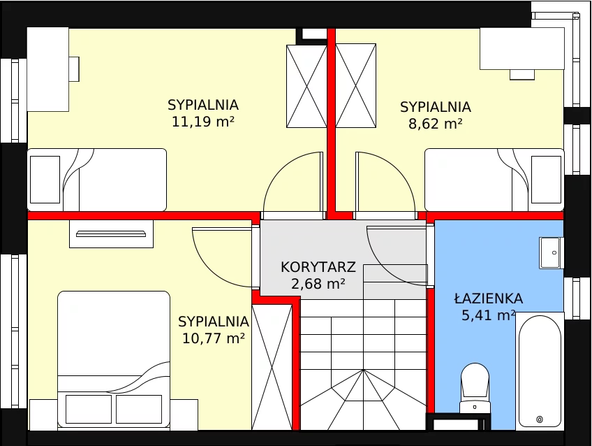 Dom 86,13 m², oferta nr 28B, Zielono Mi, Podolszyn, ul. Zielona