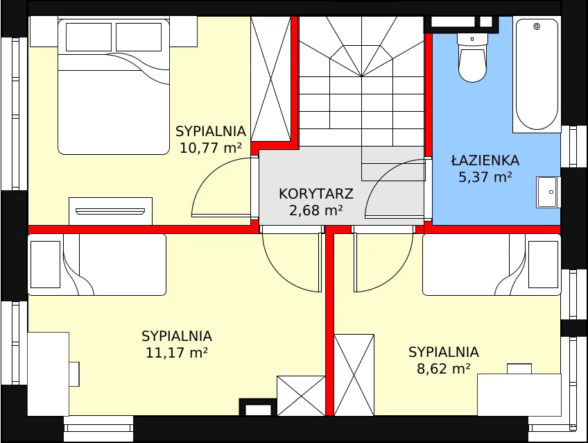 Dom 85,96 m², oferta nr 29A, Zielono Mi, Podolszyn, ul. Zielona