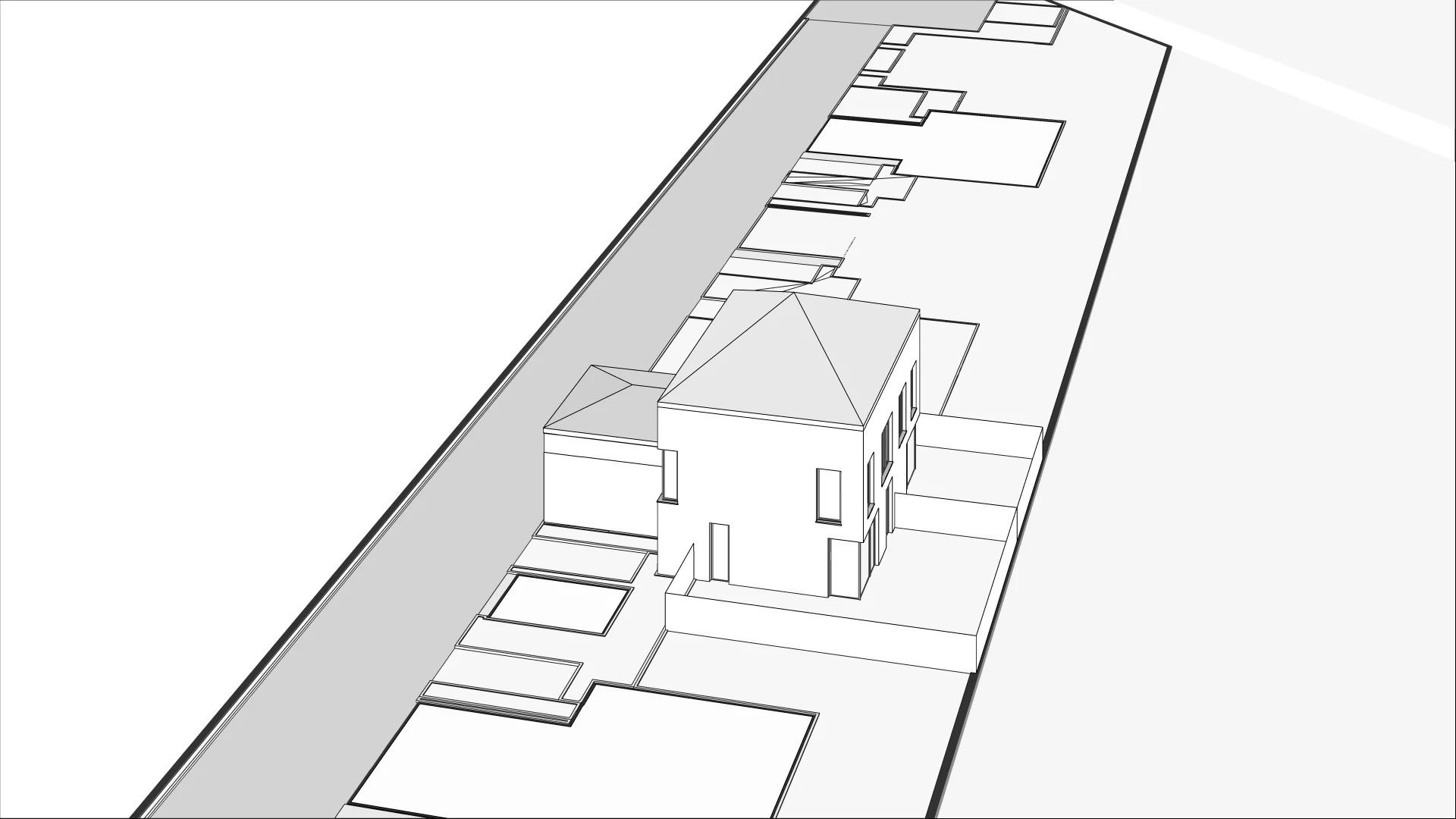 Wirtualna makieta 3D domu 76.58 m², 30A