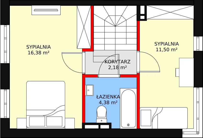 Dom 76,58 m², oferta nr 30A, Zielono Mi, Podolszyn, ul. Zielona