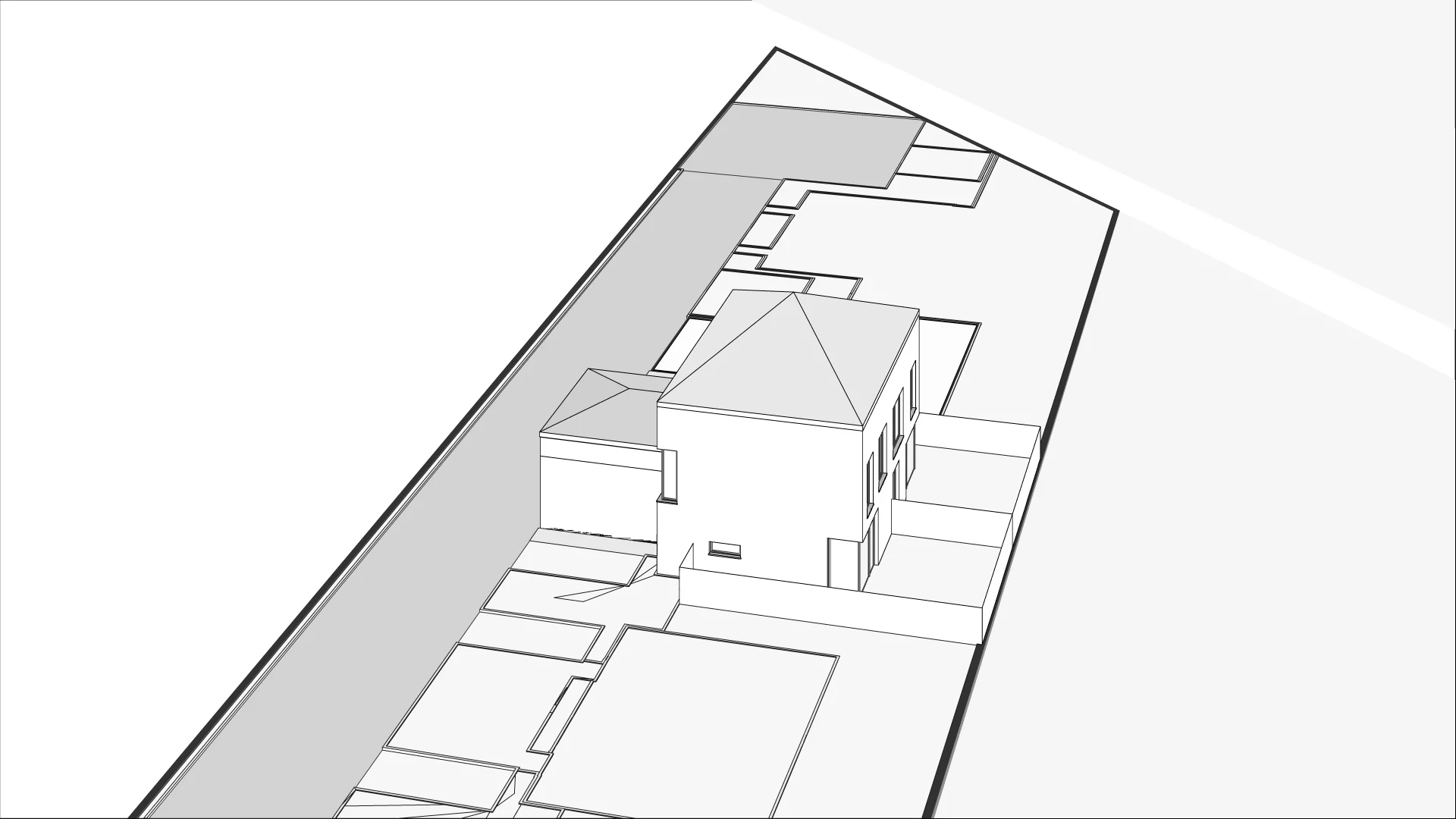 Wirtualna makieta 3D domu 86.13 m², 32A