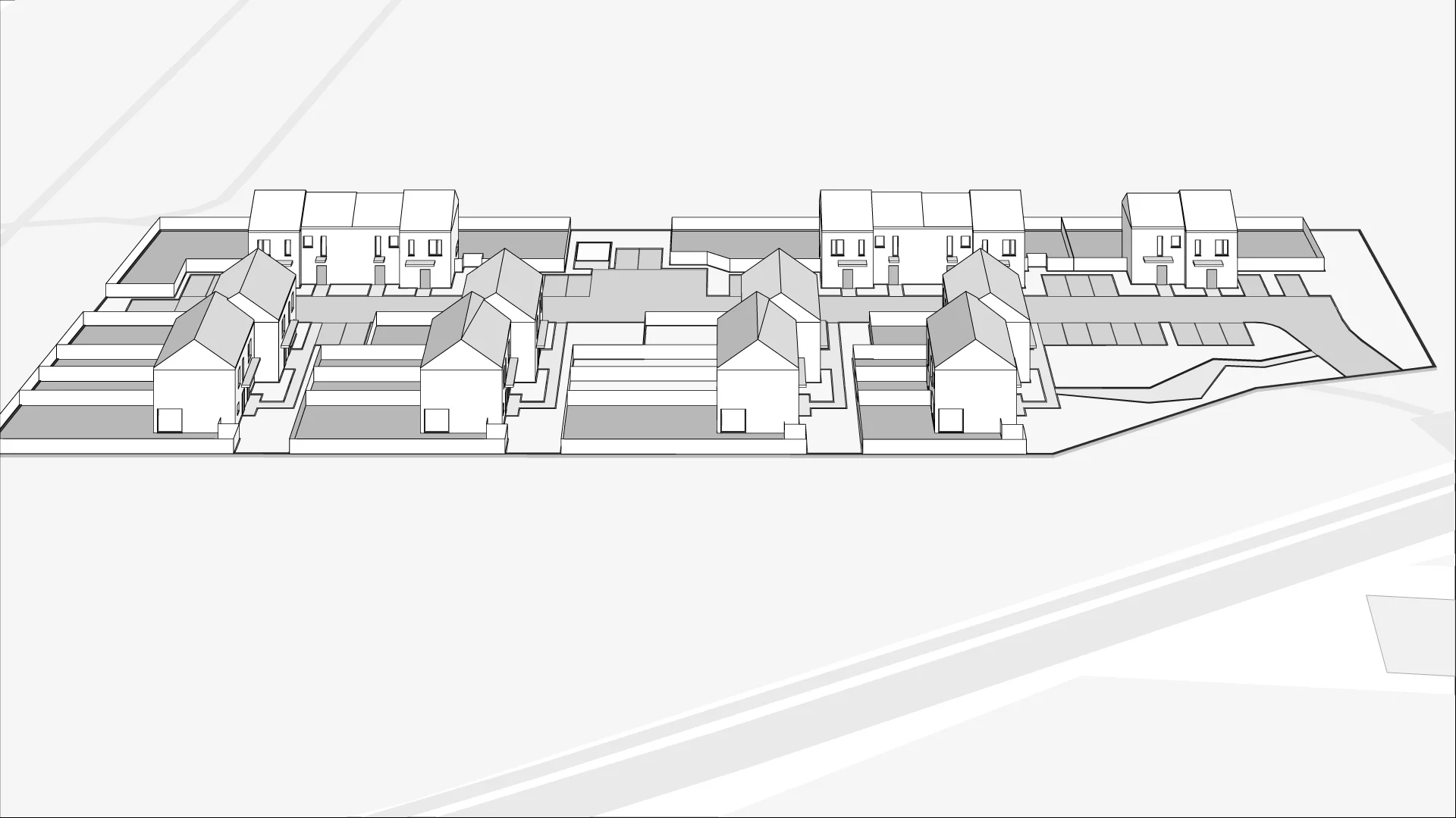 Wirtualna makieta 3D inwestycji Zielone Ogrody