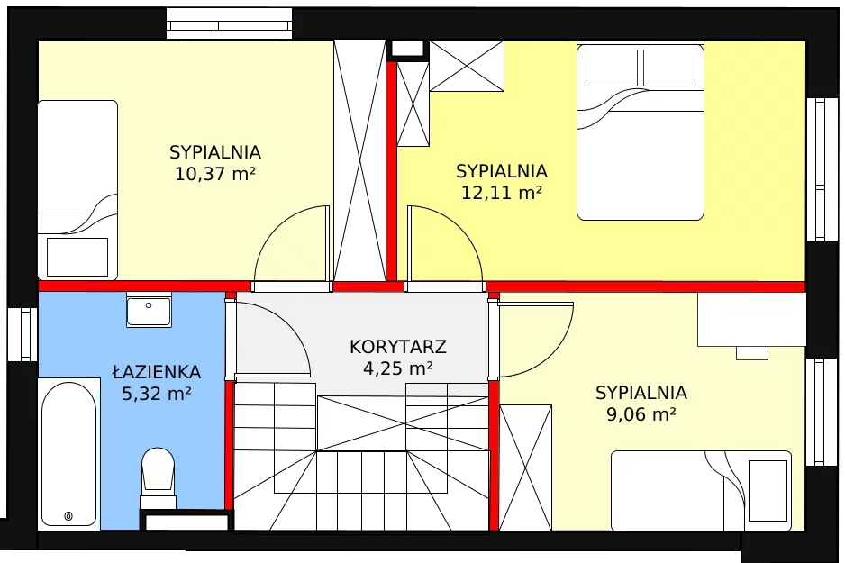 Dom 82,54 m², oferta nr 9B, Ogrody Przyjaciół 5, Warszawa, Białołęka, Szamoty, ul. Cieślewskich/Inna