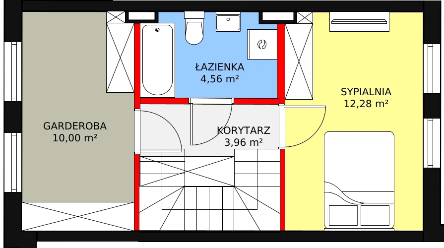 Dom 64,20 m², oferta nr 11A, Ogrody Przyjaciół 5, Warszawa, Białołęka, Szamoty, ul. Cieślewskich/Inna