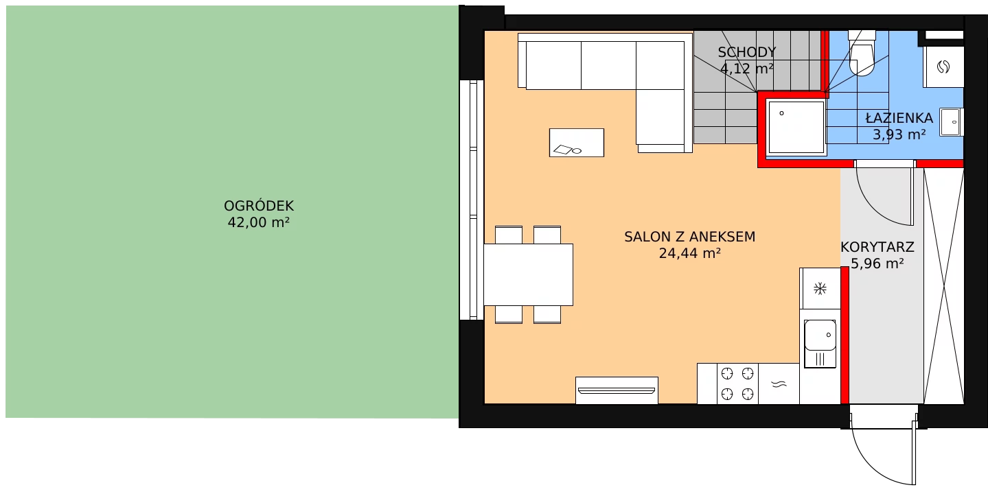 Dom 82,54 m², oferta nr 19B, Ogrody Przyjaciół 5, Warszawa, Białołęka, Szamoty, ul. Cieślewskich/Inna