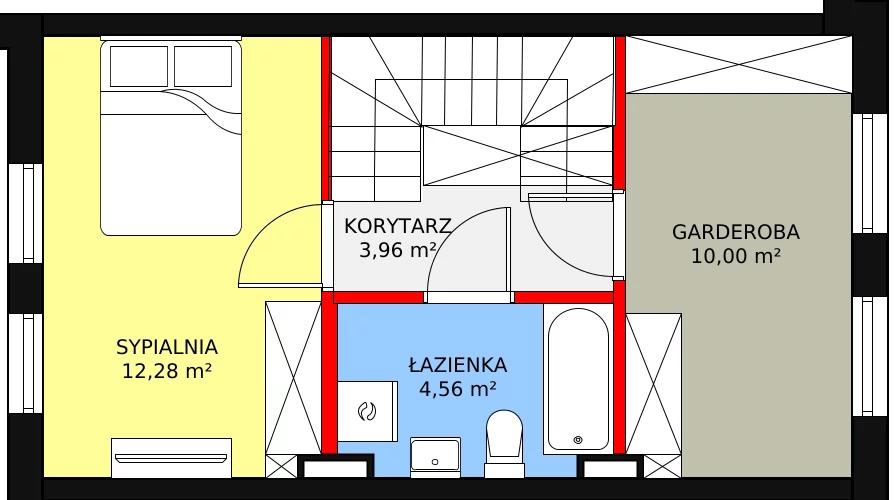 Dom 64,20 m², oferta nr 21A, Ogrody Przyjaciół 5, Warszawa, Białołęka, Szamoty, ul. Cieślewskich/Inna