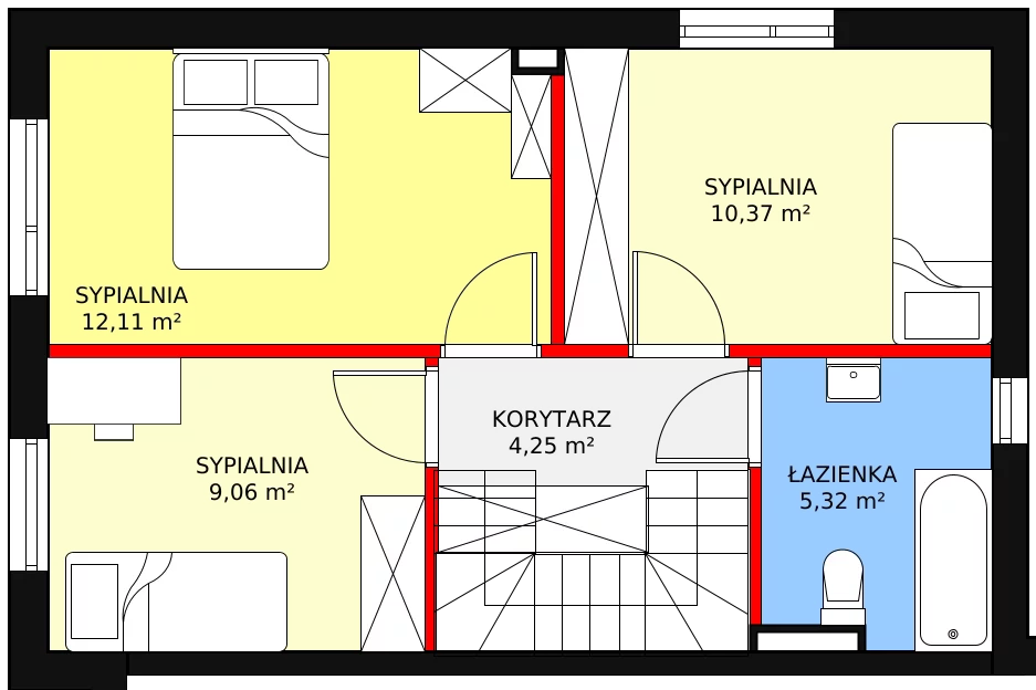 Dom 82,54 m², oferta nr 21B, Ogrody Przyjaciół 5, Warszawa, Białołęka, Szamoty, ul. Cieślewskich/Inna