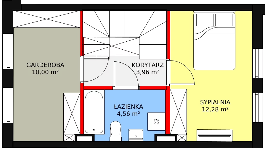 Dom 64,20 m², oferta nr 22A, Ogrody Przyjaciół 5, Warszawa, Białołęka, Szamoty, ul. Cieślewskich/Inna