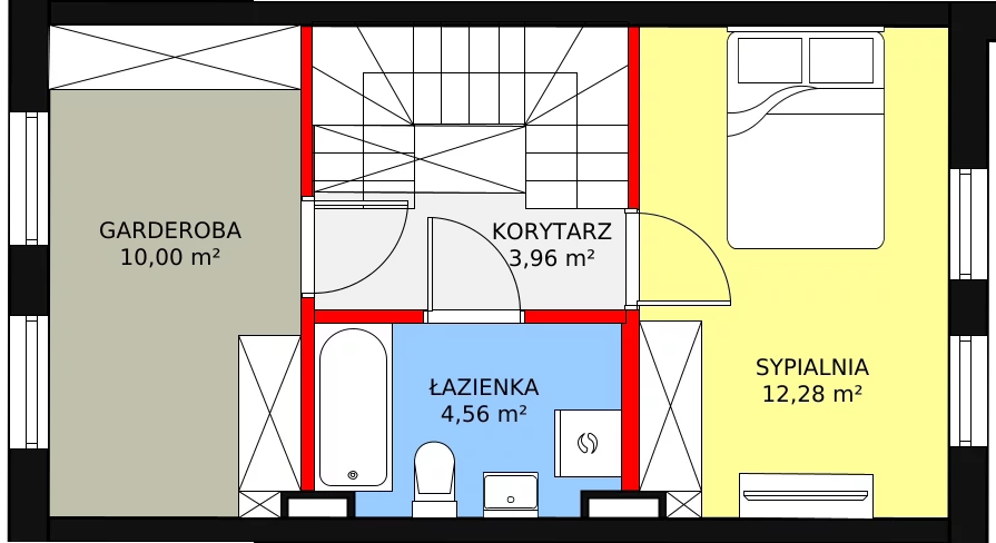 Dom 64,20 m², oferta nr 23A, Ogrody Przyjaciół 5, Warszawa, Białołęka, Szamoty, ul. Cieślewskich/Inna