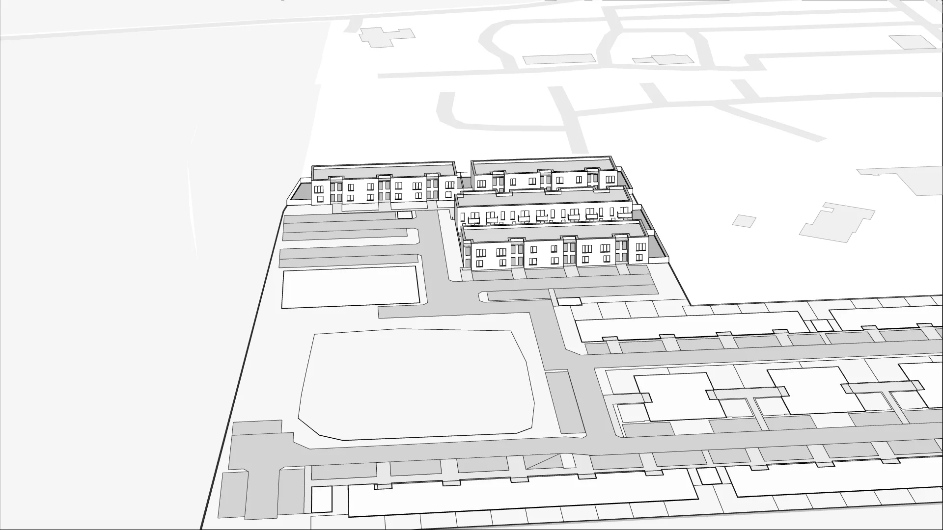 Wirtualna makieta 3D mieszkania 57.39 m², 94A