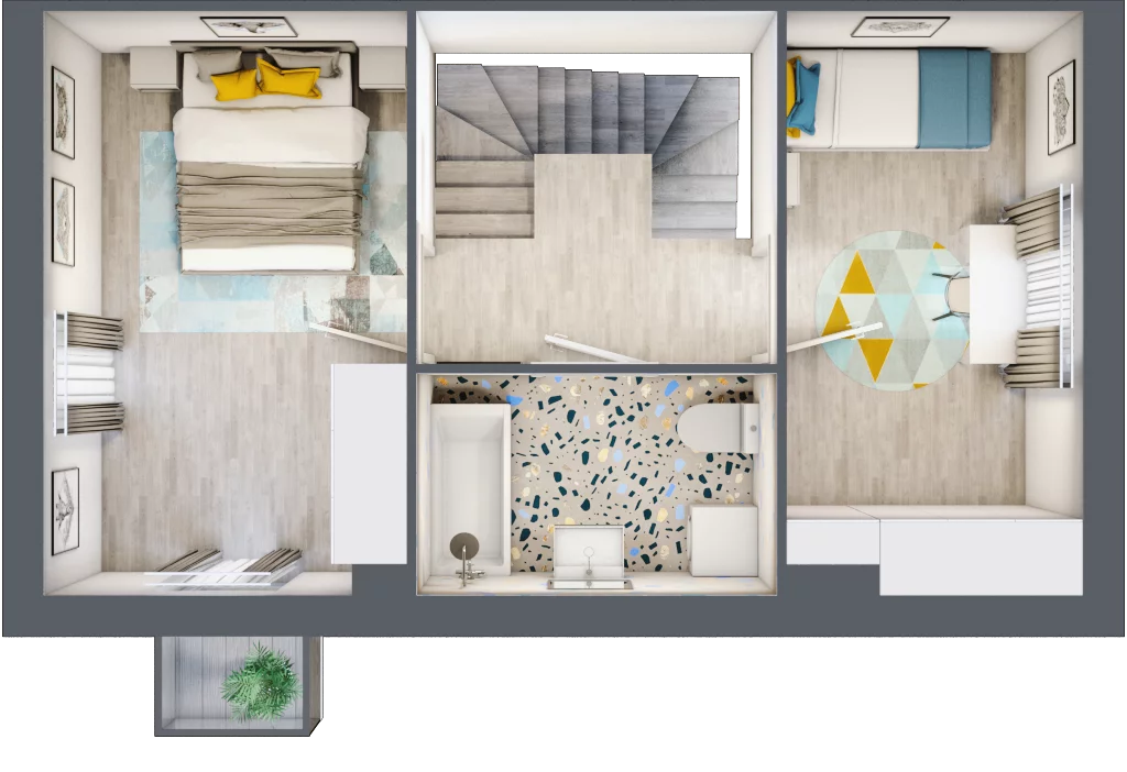 Dom 68,29 m², oferta nr 11A, Osiedle Słoneczne, Sulejówek, ul. Szklarniowa