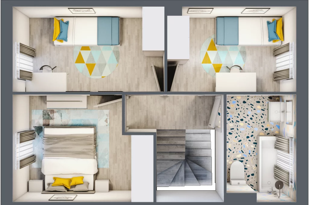 Dom 79,04 m², oferta nr 12B, Osiedle Słoneczne, Sulejówek, ul. Szklarniowa