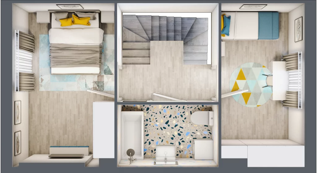 Dom 68,29 m², oferta nr 15A, Osiedle Słoneczne, Sulejówek, ul. Szklarniowa