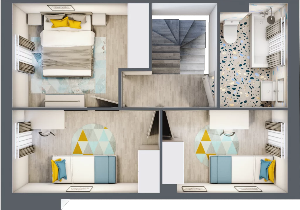 Dom 79,04 m², oferta nr 17A, Osiedle Słoneczne, Sulejówek, ul. Szklarniowa
