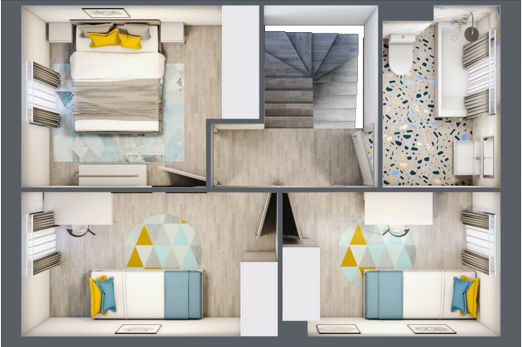 Dom 79,04 m², oferta nr 19A, Osiedle Słoneczne, Sulejówek, ul. Szklarniowa